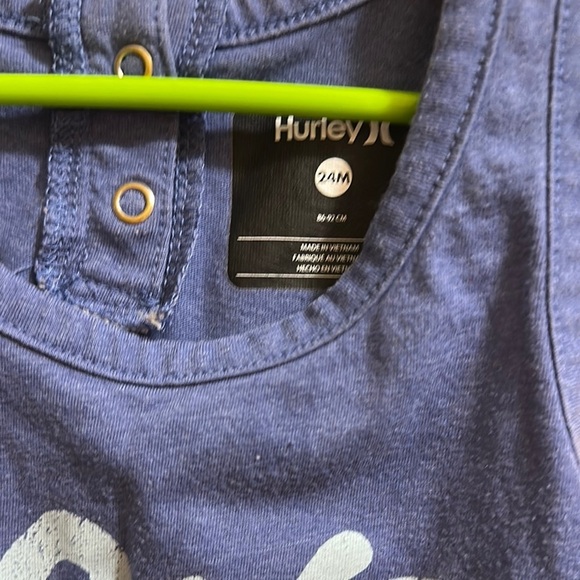 Hurley Blue Sleeveless romper - Picture 2 of 3